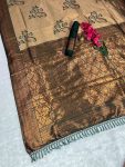 DESIGNER KANJIVARAM ZARI WEAVING WORK SAREE WITH UNSTITCHED BLOUSE FESTIVAL WEAR WHOLESALE PRICE ETHNIC GARMENT (75)