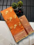 DESIGNER KOTA DORIA PAITHANI STYLE JACQUARD BORDER WORK SAREE WITH UNSTITCHED BLOUSE FESTIVAL WEAR WHOLESALE PRICE ETHNIC GARMENT (6)