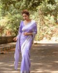 DESIGNER LINEN SLUB WEAVING WORK SAREE WITH UNSTITCHED BLOUSE FESTIVAL WEAR WHOLESALE PRICE ETHNIC GARMENT 4 (2)