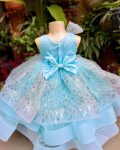 DESIGNER NET BOING PATTI ATTACHED TO FLAIR AND SEQUENCE WORK KIDS FROCK PARTY WEAR WHOLESALE PRICE ETHJNIC GARMENT (4)