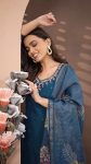 DESIGNER ROMAN SILK HAND WORK TOP BOTTOM WITH DUPATTA CASUAL WEAR WHOLESALE PRICE ETHNIC GARMENT (2)