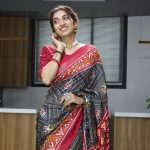 DESIGNER TUSSAR SILK PRINT WITH FOIL WORK SAREE WITH UNSTITCHED BLOUSE FESTIVAL WEAR WHOLESALE PRICE ETHNIC GARMENT (5)