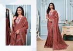 DESIGNER VICHITRA SILK MULTI EMBROIDERY SEQUENCE WORK SAREE WITH UNSTITCHED BLOUSE PARTY WEAR WHOLESALE PRICE ETHNIC GARMENT (14)