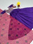 FANCY CHINON EMBROIDERY WORK TOP LEHENGA WITH DUPATTA PARTY WEAR WHOLESALE PRICE ETHNIC GARMENT (4)