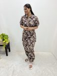 FANCY COTTON CHANDERI MILLE PRINT WORK CO-ORD SET OFFICE WEAR WHOLESALE PRICE ETHNIC GARMENT 1 (19)