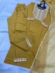 FANCY COTTON EMBROIDERY WORK TOP BOTTOM WITH DUPATTA PARTY WEAR WHOLESALE PRICE ETHNIC GARMENT (11)