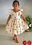 FANCY COTTON FRILL THREAD WORK KID’S FROCK PARTY WEAR WHOLESALE PRICE ETHNIC GARMENT (3)