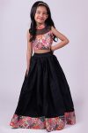 FANCY COTTON PRINETD LACE WORK KID’S LEHENGA CHOLI PARTY WEAR WHOLESALE PRICE ETHNIC GARMENT (3)