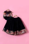 FANCY COTTON PRINETD LACE WORK KID’S LEHENGA CHOLI PARTY WEAR WHOLESALE PRICE ETHNIC GARMENT (3)