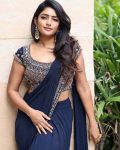 FANCY GEORGETTE EMBROIDEDY SEQUENCE WORK READY TO WEAR SAREE WITH STITCHED BLOUSE PARTY WEAR WHOLESALE PRICE ETHNIC GARMENT (5)