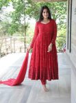 FANCY GEORGETTE SEQUENCE EMBROIDERY WORK GOWN BOTTOM WITH DUPATTA PARTY WEAR WHOLESALE PRICE ETHNIC GARMENT (4)