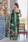 FASHIONABLE BANARASI SOFT SILK WEAVING ZARI WORK SAREE WITH UNSTITCHED BLOUSE PARTY WEAR WHOLESALE PRICE ETHNIC GARMENT (12)