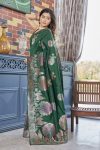 FASHIONABLE BANARASI SOFT SILK WEAVING ZARI WORK SAREE WITH UNSTITCHED BLOUSE PARTY WEAR WHOLESALE PRICE ETHNIC GARMENT (12)