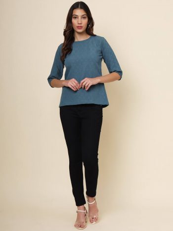FASHIONABLE COTTON READY TO WEAR TOP ONLY RAMA