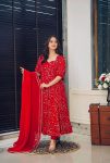 FASHIONABLE GEORGETTE EMBROIDERY SEQUENCE WORK GOWN BOTTOM WITH DUPATTA PARTY WEAR WHOLESALE PRICE ETHNIC GARMENT (2)