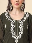 FASHIONABLE GEORGETTE EMBROIDERY WORK ONLY KURTI OFFICE WEAR WHOLESALE PRICE ETHNIC GARMENT (8)