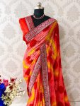 FASHIONABLE-GEORGETTE-FLORAL-PRINTED-JACQUARD-BORDER-SAREE-WITH-UNSTITCHED-BLOUSE-PARTY-WEAR-WHOLESALE-PRICE-ETHNIC-GARMENT-11.jpeg