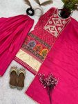 LATEST CHINON EMBROIDERY CODING SEQUENCE WORK TOP PALAZZO WITH DUPATTA PARTY WEAR WHOLESALE PRICE ETHNIC GARMENT (3)