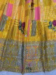 LATEST CHINON SILK EMBROIDERY SEQUENCE WORK LEHENGA CHOLI WITH DUPATTA PARTY WEAR WHOLESALE PRICE ETHNIC GARMENT (4)