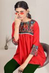 LATEST HEAVY SILK PATOLA PRINT ONLY TOP PARTY WEAR WHOLESALE PRICE ETHNIC GARMNENT (8)