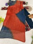 LATEST VISCOSE CHANDERI MILL PRINTED FOIL AND HAND WORK ALIA CUT TOP BOTTOM WITH DUPATTA PARTY WEAR WHOLESALE PRICE ETHNIC GARMENT (8)