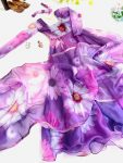 NEW ARRIVAL ORAGANZA TABBY SILK DIGITAL PRINTED GOWN WITH DUPATTA PARTY WEAR WHOLESALE PRICE ETHNIC GARMENT (15)