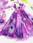 NEW ARRIVAL ORAGANZA TABBY SILK DIGITAL PRINTED GOWN WITH DUPATTA PARTY WEAR WHOLESALE PRICE ETHNIC GARMENT (15)