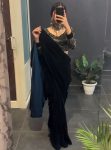 NEW ARRIVAL VELVET PLAIN SAREE WITH SEQUENCE WORK UNSTITCHED BLOUSE PARTY WEAR WHOLESALE PRICE ETHNIC GARMENT (4)