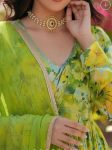 RICH LOOK GEORGETTE LINNING WITH DIGITAL PRINT WORK GOWN WITH DUPATTA FESTIVAL WEAR WHOLESALE PRICE ETHNIC GARMENT (14)