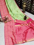 TRADITIONAL-BANARASI-SOFT-SILK-BORDER-WORK-SAREE-WITH-UNSTITCHED-BLOUSE-PATRY-WEAR-WHOLE-SALE-PRICE-ETHNIC-GARMENT-4.jpeg