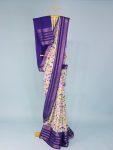 TRADITIONAL DOLA SILK PRINTED WEAVING WORK SAREE WITH UNSTITCHED BLOUSE PARTY WEAR WHOLESALE PRICE ETHNIC GARMENT (6)