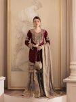 TRENDING GEORGETTE CODING SEQUENCE EMBROIDERY WORK TOP SHARARA WITH DUPATTA PARTY WEAR WHOLESALE PRICE ETHNIC GARMENT (2)