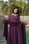 TRENDING GEORGETTE DIGITAL PRINTED GOWN BOTTOM WITH DUPATTA PARTY WEAR WHOLESALE PRICE ETHNIC GARMENT (2)
