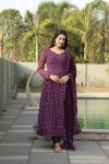TRENDING GEORGETTE DIGITAL PRINTED GOWN BOTTOM WITH DUPATTA PARTY WEAR WHOLESALE PRICE ETHNIC GARMENT (2)