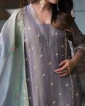 TRENDING JIMMY CHOO EMBROIDERY SEQUENCE MOTI WORK TOP BOTTOM WITH DUPATTA PARTY WEAR WHOLESALE PRICE ETHNIC GARMENT (9)