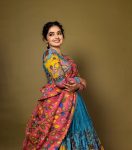 ATTRACTIVE COTTON KALAMKARI PRINT WORK LEHENGA CHOLI WITH DUPATTA FESTIVAL WEAR WHOLESALE PRICE ETHNIC GARMENT (3)