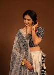 ATTRACTIVE COTTON KALAMKARI PRINT WORK LEHENGA CHOLI WITH DUPATTA WEDDING WEAR WHOLESALE PRICE ETHNIC GARMENT (7)