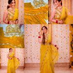 ATTRACTIVE GEORGETTE EMBROIDERY SEQUENCE RUFFLE WORK LEHENGA SAREE ATTACHED DUPATTA WITH STITCHED BLOUSE PARTY WEAR WHOLESALE PRICE ETHNIC GARMENT (4)