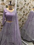 ATTRACTIVE HEAVY NET ZARKHAN DIAMOND AND GLITTER SEQUENCE WORK LEHENGA CHOLI WITH DUPATTA WEDDING WEAR WHOLESALE PRICE ETHNIC GARMENT (1)