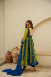 ATTRACTIVE TABBY SILK DIGITAL PRINT WORK GOWN BOTTOM WITH DUPATTA FESTIVAL WEAR WHOLESALE PRICE ETHNIC GARMENT (8)