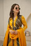 ATTRACTIVE TABBY SILK DIGITAL PRINT WORK GOWN BOTTOM WITH DUPATTA FESTIVAL WEAR WHOLESALE PRICE ETHNIC GARMENT (10)