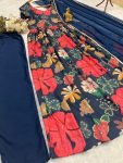 DESIGNER MUSLIN DIGITAL PRINT WORK GOWN BOTTOM WITH DUPATTA FESTIVAL WEAR WHOLESALE PRICE ETHNIC GARMENT (4)