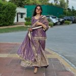 DESIGNER TWIL GOLD NET EMBROIDERY SEQUENCE WORK TOP PALAZZO WITH DUPATTA FESTIVAL WEAR WHOLESALE PRICE ETHNIC GRAMENT (7)