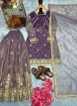 DESIGNER TWIL GOLD NET EMBROIDERY SEQUENCE WORK TOP PALAZZO WITH DUPATTA FESTIVAL WEAR WHOLESALE PRICE ETHNIC GRAMENT (7)