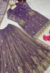 DESIGNER TWIL GOLD NET EMBROIDERY SEQUENCE WORK TOP PALAZZO WITH DUPATTA FESTIVAL WEAR WHOLESALE PRICE ETHNIC GRAMENT (7)
