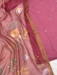 DESIGNER VISCOSA CHANDERI SEQUENCE CODING EMBROIDERY WORK TOP PANT WITH DUPATTA FESTIVAL WEAR WHOLESALE PRICE ETHNIC GARMENT (6)