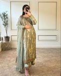 FANCY JIMMY CHOO SEQUENCE EMBROIDERY WORK TOP PALAZZO WITH DUPATTA FESTIVAL WEAR WHOLESALE PRICE ETHNIC GARMENT (3)