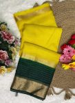 FANCY KHADI COTTON SEQUENCE LINING AND ZARI PATTA WORK SAREE WITH UNSTITCHED BLOUSE FESTIVAL WEAR WHOLESALE PRICE ETHNIC GARMENT (1)