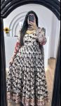 FANCY MUSLIN COTTON DIGITAL PRINTED GOWN KOTI WITH DUPATTA PARTY WEAR WHOLESALE PRICE ETHNIC GARMENT (6)