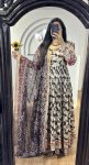 FANCY MUSLIN COTTON DIGITAL PRINTED GOWN KOTI WITH DUPATTA PARTY WEAR WHOLESALE PRICE ETHNIC GARMENT (6)